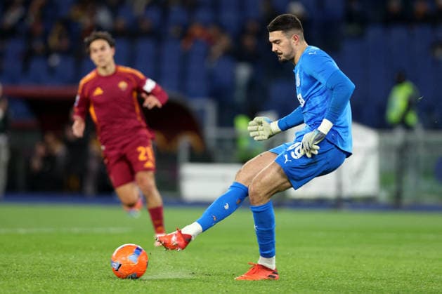 CALCIO - Serie A - AS Roma vs US Sassuolo Rome, Italy - January 10, 2026: Arijanet Muric of Sassuolo seen in action during the Serie A Enilive 2025-2026 football match between AS Roma vs US Sassuolo at Olympic Stadium. Rome Italy  Copyright: xIPAxSport ABACAx