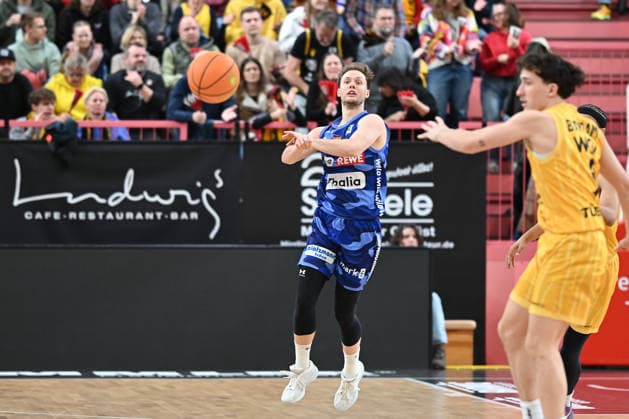 Bjarne Kraushaar Phoenix Hagen, 04 GER, Tigers Tuebingen vs Phoenix Hagen, Basketball, Men, Pro A, 2 Barmer Basketball Bundesliga, Season 2025 2026, 10 01 2026 GER, Tigers Tuebingen vs Phoenix Hagen, Basketball, Men, Pro A, 2 Barmer Basketball Bundesliga, Season 2025 2026, 10 01 2026 Tuebingen Copyright: xEibner-Pressefoto NicolasxWoernx EP_NWN