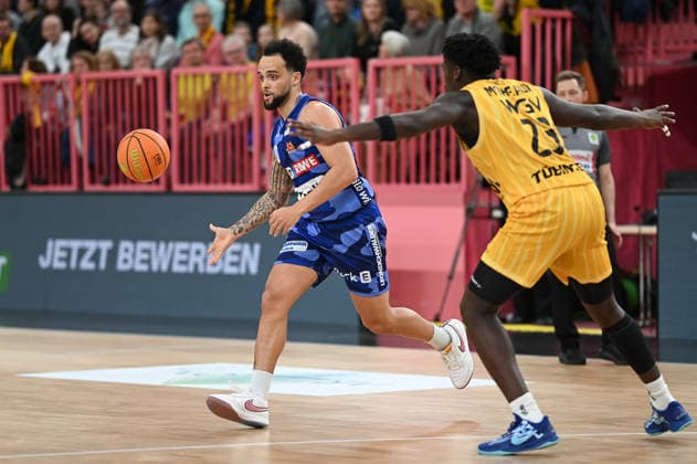 Marcus Graves Phoenix Hagen, 00 GER, Tigers Tuebingen vs Phoenix Hagen, Basketball, Men, Pro A, 2 Barmer Basketball Bundesliga, Season 2025 2026, 10 01 2026 GER, Tigers Tuebingen vs Phoenix Hagen, Basketball, Men, Pro A, 2 Barmer Basketball Bundesliga, Season 2025 2026, 10 01 2026 Tuebingen Copyright: xEibner-Pressefoto NicolasxWoernx EP_NWN
