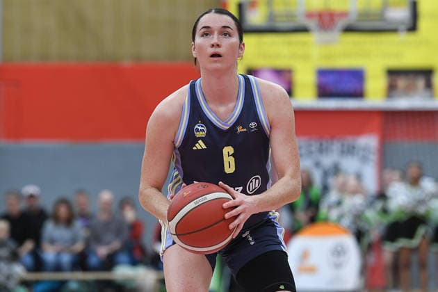 Basketball Women 1 Bundesliga 14 Matchday Herne TC Alba Berlin on 10 01 2026 in the H2K Arena in Herne Tessa Stammberger Berlin xRx