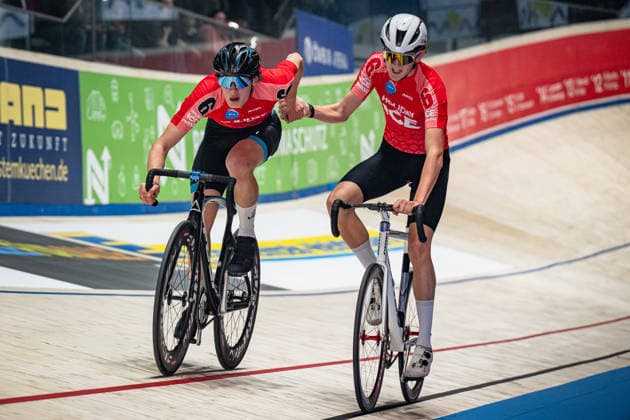 HILL Valentin, KREMPIEN Friederich Sixdays Bremen 2026 Team 6 HILL Valentin GER KREMPIEN Friederich GER Landscape horizontal Landscape Event Event Sixdays Bremen 2026 Category Category Cycling Track Cycling Sixdays U19 Men Juniors Location Location Europe Germany Bremen ÖVB Arena Discipline Andy Kappes Cup Madison Distance m Date Date 10 01 2026 Saturday Day 2