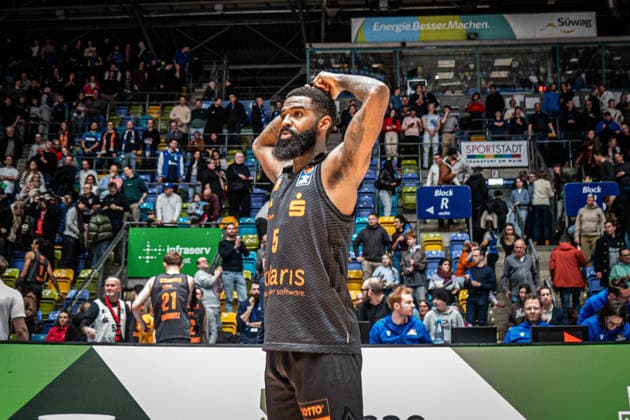 10 01 2026, xhfmx, Basketball easyCredit BBL Bundesliga, Frankfurt Skyliners NINERS Chemnitz Corey Davis Niners Chemnitz DFL DFB REGULATIONS PROHIBIT ANY USE OF PHOTOGRAPHS as IMAGE SEQUENCES and or QUASI VIDEO Frankfurt am Main