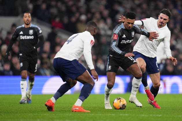 Emirates FA Cup Third Round Tottenham Hotspur v Aston Villa during the Emirates FA Cup Third Round match Tottenham Hotspur vs Aston Villa at Tottenham Hotspur Stadium, London, United Kingdom, 10th January 2026 (Photo by Harvey Murphy News Images) Copyright: xHarveyxMurphy NewsxImagesx