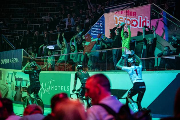 Cycling Fans Sixdays Bremen 2026 Cycling Fans Landscape horizontal Landscape Event Event Sixdays Bremen 2026 Category Category Cycling Track Cycling Sixdays Elite Location Location Europe Germany Bremen ÖVB Arena Discipline Distance m Date Date 10 01 2026 Saturday Day 2