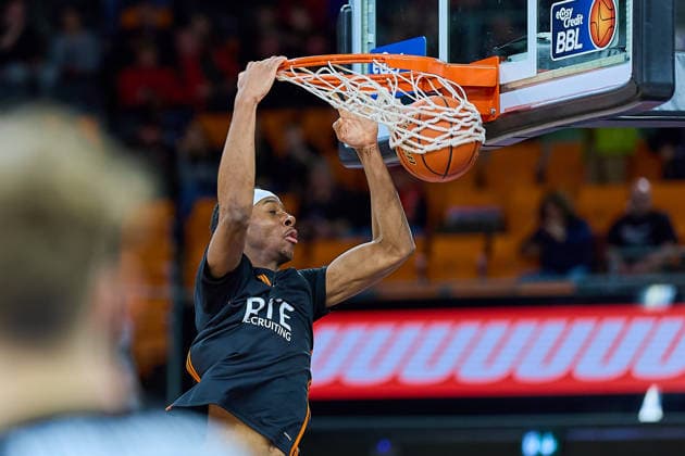 Mohamed Diakite ratiopharm ulm, 05 GER, ratiopharm ulm vs Basketball Loewen Braunschweig, Basketball, 15 Matchday, EasyCredit Bundesliga, Season 2025 2026, 10 01 2026 GER, ratiopharm ulm vs Basketball Loewen Braunschweig, Basketball, 15 Matchday, EasyCredit Bundesliga, Season 2025 2026, 10 01 2026 New Ulm Copyright: xEibner-Pressefoto GeraldxOelze-dexStoppanyx EP_ODS