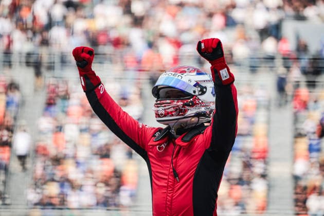 2025 FORMULA E MEXICO CITY ePRIX CASSIDY Nick (nzl), CitroÃ«n Racing Formula E Team, CitroÃ«n, portrait celebration during the the Mexico City Paulo ePrix, 2nd round of the 2025-26 ABB FIA Formula E World Championship, WM, Weltmeisterschaft on the Autodromo Hermanos Rodriguez from January 8 to 10, 2025 in Mexico City, Mexico - Mexico CityMexico  Copyright: xEricxAlonsox