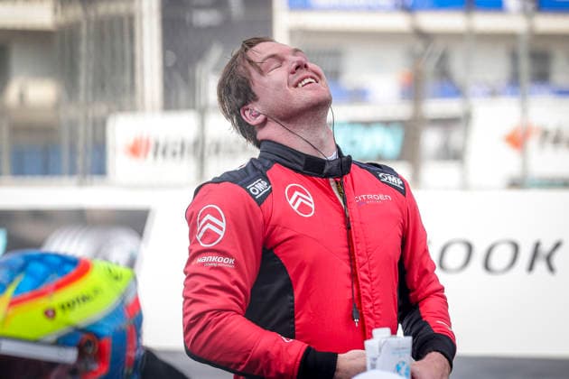 2025 FORMULA E MEXICO CITY ePRIX CASSIDY Nick (nzl), Citroën Racing Formula E Team, Citroën, portrait, celebration podium, portrait during the the Mexico City Paulo ePrix, 2nd round of the 2025-26 ABB FIA Formula E World Championship, WM, Weltmeisterschaft on the Autodromo Hermanos Rodriguez from January 8 to 10, 2025 in Mexico City, Mexico - Mexico CityMexico Copyright: xPauloxMariax