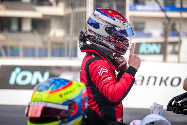 2025 FORMULA E MEXICO CITY ePRIX CASSIDY Nick (nzl), Citroën Racing Formula E Team, Citroën, portrait, celebration podium, portrait during the the Mexico City Paulo ePrix, 2nd round of the 2025-26 ABB FIA Formula E World Championship, WM, Weltmeisterschaft on the Autodromo Hermanos Rodriguez from January 8 to 10, 2025 in Mexico City, Mexico - Mexico CityMexico Copyright: xPauloxMariax