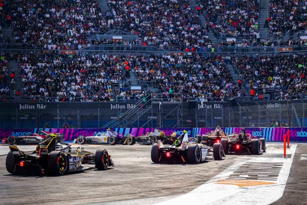 2025 FORMULA E MEXICO CITY ePRIX 07 GUNTHER Maximilian (ger), DS Penske, DS E-Tense FE25, action during the the Mexico City Paulo ePrix, 2nd round of the 2025-26 ABB FIA Formula E World Championship, WM, Weltmeisterschaft on the Autodromo Hermanos Rodriguez from January 8 to 10, 2025 in Mexico City, Mexico - Mexico CityMexico  Copyright: xPauloxMariax