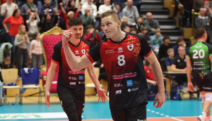 Ludwigsburg , Volleyball Bundesliga , Barock Volleys MTV Ludwigsburg vs FT 1844 Freiburg , Tomi Saarinen Ludwigsburg
