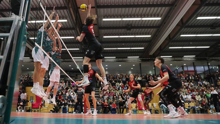 Ludwigsburg , Volleyball Bundesliga , Barock Volleys MTV Ludwigsburg vs FT 1844 Freiburg , Ben Simon Bonin Ludwigsburg