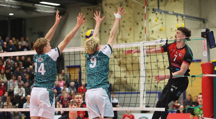 Volleyball, VBL, Barock Volleys MTV Ludwigsburg - FT 1844 Freiburg