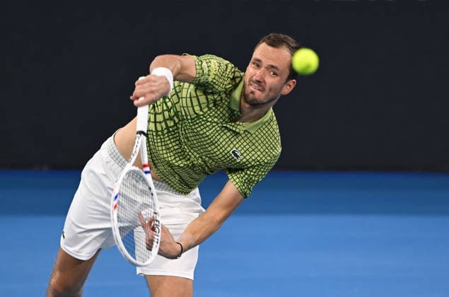 Tennis, ATP Tournament in Brisbane, Final, Daniil Medvedev - Brandon Nakashima