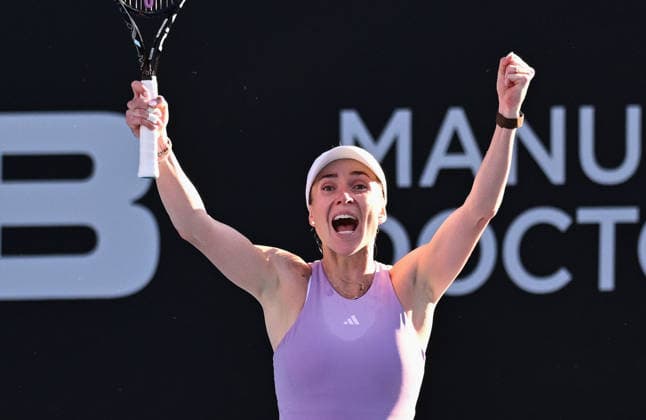 Ukraine™s Elina Svitolina celebrates winning her singles final at the ASB Classic Women™s WTA250 tennis tournament at Manuka Doctor Arena, Auckland,New Zealand. Sunday 11 January 2026. Photo: Andrew Cornaga z Auckland New Zealand Copyright: xAndrewxCornaga x