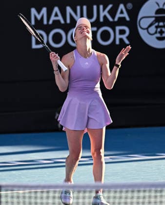 Ukraine™s Elina Svitolina celebrates winning her singles final at the ASB Classic Women™s WTA250 tennis tournament at Manuka Doctor Arena, Auckland,New Zealand. Sunday 11 January 2026. Photo: Andrew Cornaga z Auckland New Zealand Copyright: xAndrewxCornaga x