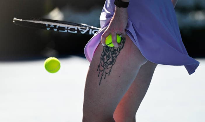 Ukraine™s Elina Svitolina during her singles final at the ASB Classic Women™s WTA250 tennis tournament at Manuka Doctor Arena, Auckland,New Zealand. Sunday 11 January 2026. Photo: Andrew Cornaga z Auckland New Zealand Copyright: xAndrewxCornaga x