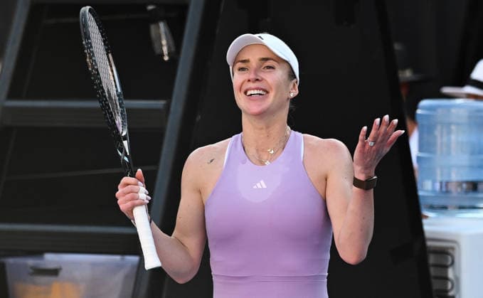 Ukraine™s Elina Svitolina celebrates winning the singles final at the ASB Classic Women™s WTA250 tennis tournament at Manuka Doctor Arena, Auckland,New Zealand. Sunday 11 January 2026. Photo: Andrew Cornaga z Auckland New Zealand Copyright: xAndrewxCornaga x
