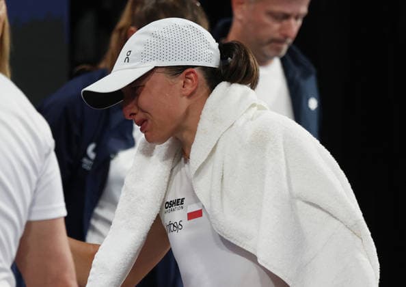 January 11, 2026, Sydney, New South Wales, Australia: IGA SWIATEK of Poland after the match against.B. Bencic of Switzerland in the final United Cup at Ken Rosewall Arena, Sydney, Australia. Sydney Australia - ZUMAc278 20260111_zsp_c278_021 Copyright: xMarcinxCholewinskix