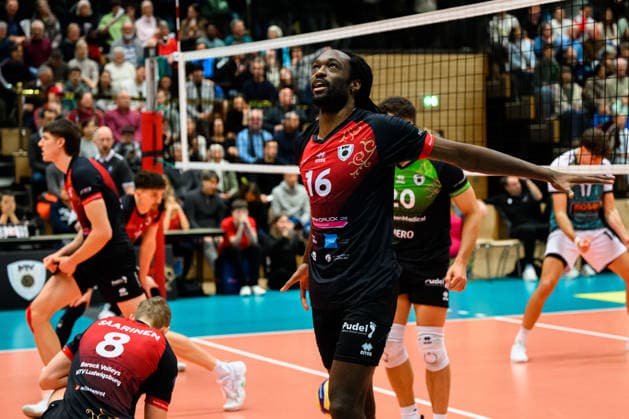 Ludwigsburg 1 BLM 25 26 MTV Ludwigsburg FT 1844 Freiburg Nyherowo Omene Ludwigsburg Ludwigsburg Innenstadtsporthalle Baden Württemberg Germany