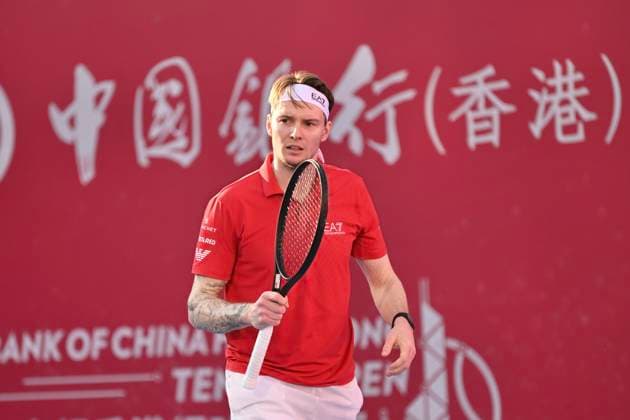 Hong Kong Tennis Open(ATP250) - Day 8 Alexander Bublik, a Kazakhstan tennis player, during a match at the Hong Kong Tennis Open(ATP250) on January 11, 2026 in Hong Kong. (Photo by Kobe Li Nexpher Images) Hong Kong