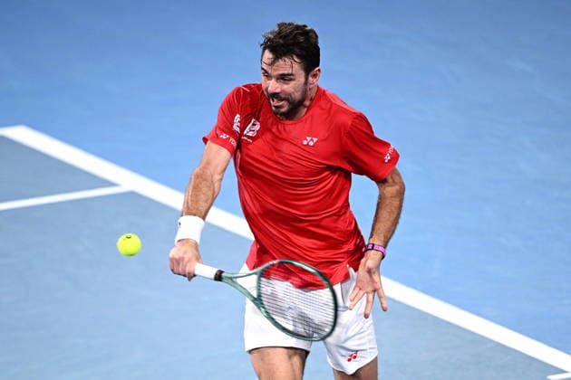 TENNIS UNITED CUP SYDNEY, Stan Wawrinka of Switzerland in action during the singles match against Hubert Hurkacz of Poland during the 2026 United Cup final between Poland and Switzerland at Ken Rosewall Arena in Sydney, Sunday, January 11, 2026. ( NO ARCHIVING, EDITORIAL USE ONLY SYDNEY NEW SOUTH WALES AUSTRALIA  Copyright: xDANxHIMBRECHTSx 20260111146064529900