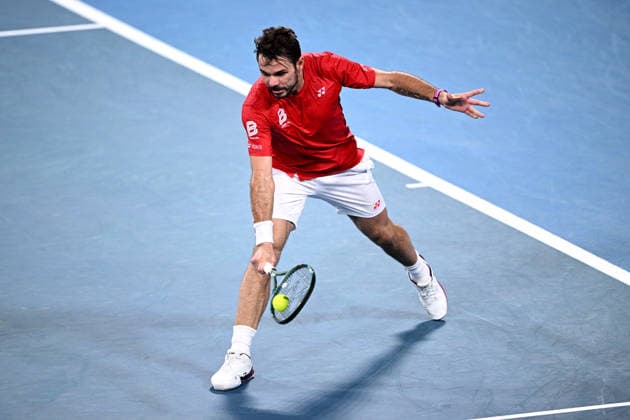 TENNIS UNITED CUP SYDNEY, Stan Wawrinka of Switzerland in action during the singles match against Hubert Hurkacz of Poland during the 2026 United Cup final between Poland and Switzerland at Ken Rosewall Arena in Sydney, Sunday, January 11, 2026. ( NO ARCHIVING, EDITORIAL USE ONLY SYDNEY NEW SOUTH WALES AUSTRALIA  Copyright: xDANxHIMBRECHTSx 20260111161225924960
