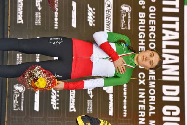 CICLISMO - Ciclocross - Campionati Italiani Ciclocross Nicole Azzetti (ITA ALE COLNAGO TEAM ASD) during Campionati Italiani Ciclocross, Cyclocross race in Brugherio, Italy, January 11 2026 Brugherio Italy  Copyright: xIPAxSport ABACAx
