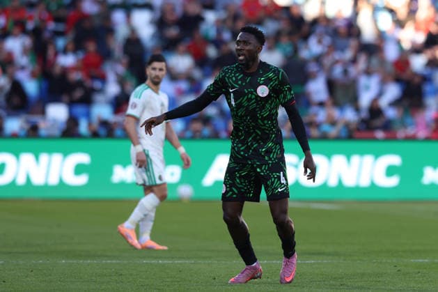 Marrakech, Morocco - January 10: Wilfred Ndidi of Nigeria national team, Nationalteam during the Africa Cup Of Nations Quarter-final match between Algeria and Nigeria at Marrakesh Stadium on January 10, 2026 in Marrakech, Morocco Algeria v Nigeria - Quarter-final - Africa Cup Of Nations 2025 Copyright: xSFSIx