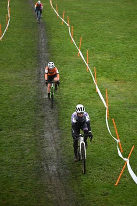2026 Lloyds National Cyclo-cross Championships Picture by Olly Hassell SWpix.com SWpix.com - 11 01 2026 - Cycling - 2026 Lloyds National Cyclo-Cross Championships - Junior Female Open, Gypsies Green, South Shields, England, Iris Gray (Liv Cycling Club Halo Films) Copyright: x xSWpix.comx(t axPhotographyxHubxLtd)xOllyxHassell SWpix.comx SWP-3159-0290