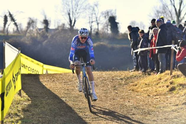 Stefano Viezzi (ITA ALPECIN DECEUNINCK) during Campionati Italiani Ciclocross, Cyclocross race in Brugherio, Italy, January 11 2026  Copyright: xDavidexVaninetti IPAxSportx xipa-agency.netx xx IPA_69926322 IPA_Agency_IPA69926322