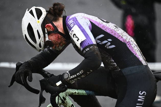 2026 Lloyds National Cyclo-cross Championships Picture by Olly Hassell SWpix.com SWpix.com - 11 01 2026 - Cycling - 2026 Lloyds National Cyclo-Cross Championships - Junior Female Open, Gypsies Green, South Shields, England, Iris Gray (Liv Cycling Club Halo Films) Copyright: x xSWpix.comx(t axPhotographyxHubxLtd)xOllyxHassell SWpix.comx SWP-3159-0307