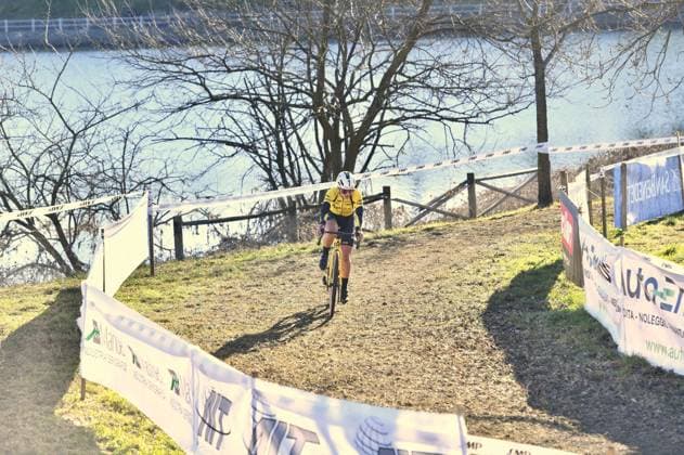 Elisa Ferri (ITA FAS AIRPORT SERVICES) during Campionati Italiani Ciclocross, Cyclocross race in Brugherio, Italy, January 11 2026  Copyright: xDavidexVaninetti IPAxSportx xipa-agency.netx xx IPA_69927029 IPA_Agency_IPA69927029