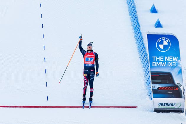 11.01.2026, GER, Biathlon, Saison 25 26, Maenner, BMW IBU World Cup Biathlon, Staffel 7,5km Vetle Sjaastad Christiansen (NOR) 98559 Oberhof LOTTO Thüringen ARENA am Rennsteig Rennsteighaus am Grenzadler Thüringen Deutschland *** 11 01 2026, GER, Biathlon, Season 25 26, Men, BMW IBU World Cup Biathlon, Relay 7,5km Vetle Sjaastad Christiansen NOR 98559 Oberhof LOTTO Thüringen ARENA am Rennsteig Rennsteighaus am Grenzadler Thüringen Germany