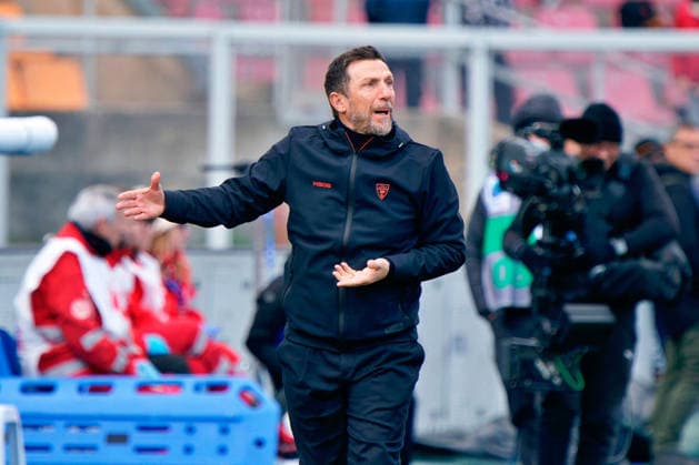 CALCIO - Serie A - US Lecce vs Parma Calcio coach Eusebio Di Francesco of US Lecce during US Lecce vs Parma Calcio, Italian soccer Serie A match in Lecce, Italy, January 11 2026 Lecce Italy  Copyright: xIPAxSport ABACAx