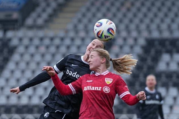 Football, Women, 1. BL, SC Freiburg - VfB Stuttgart