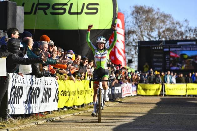 CICLISMO - Ciclocross - Campionati Italiani Ciclocross Sara Casasola (ITA CRELAN-CORENDON) during Campionati Italiani Ciclocross, Cyclocross race in Brugherio, Italy, January 11 2026 Brugherio Italy  Copyright: xIPAxSport ABACAx