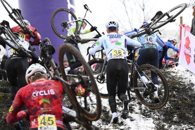 Belgian Championships 2026 Beringen BERINGEN, BELGIUM - JANUARY 11 : Ferdinande Anton during the Beringen Belgian Championships 2026 a cyclocross race for Men Elite on January 11, 2026 in Beringen, Belgium, 11 01 2026 ( Beringen Belgium  Copyright: xVincentxKalutx