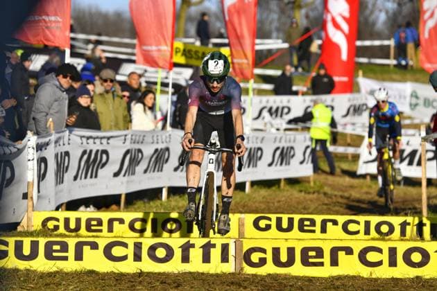 Filippo Fontana (ITA CS CARABINIERI CICLI OLYMPIA) during Campionati Italiani Ciclocross, Cyclocross race in Brugherio, Italy, January 11 2026  Copyright: xDavidexVaninetti IPAxSportx xipa-agency.netx xx IPA_69933913 IPA_Agency_IPA69933913