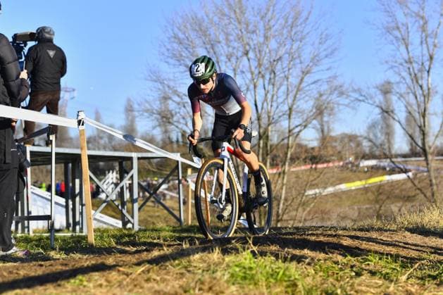 Filippo Fontana (ITA CS CARABINIERI CICLI OLYMPIA) during Campionati Italiani Ciclocross, Cyclocross race in Brugherio, Italy, January 11 2026  Copyright: xDavidexVaninetti IPAxSportx xipa-agency.netx xx IPA_69933916 IPA_Agency_IPA69933916
