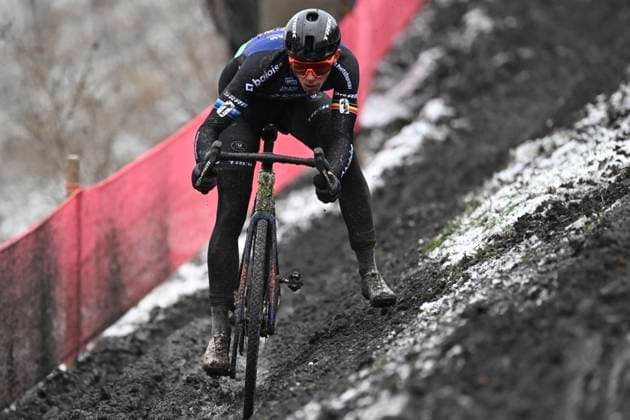 Belgian Championships 2026 Beringen BERINGEN, BELGIUM - JANUARY 11 : Nys Thibau during the Beringen Belgian Championships 2026 a cyclocross race for Men Elite on January 11, 2026 in Beringen, Belgium, 11 01 2026 ( Beringen Belgium  Copyright: xNicoxVereeckenx