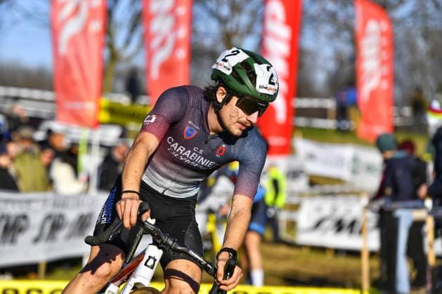 Filippo Fontana (ITA CS CARABINIERI CICLI OLYMPIA) during Campionati Italiani Ciclocross, Cyclocross race in Brugherio, Italy, January 11 2026  Copyright: xDavidexVaninetti IPAxSportx xipa-agency.netx xx IPA_69933901 IPA_Agency_IPA69933901
