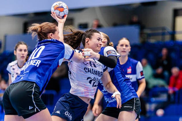 Handball, Women, EHF European League, HSG Blomberg Lippe - Chambray Touraine