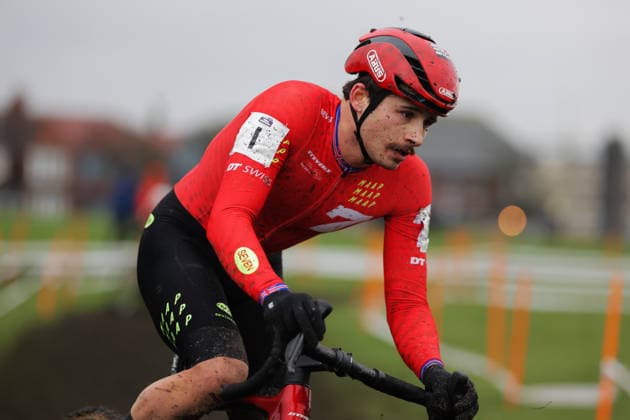 2026 Lloyds National Cyclo-cross Championships Picture by Alex Whitehead SWpix.com SWpix.com - 11 01 2026 - Cycling - 2026 Lloyds National Cyclo-Cross Championships - Gypsies Green, South Shields, England - Elite Open, Cameron Mason (Alpecin Deceuninck) Copyright: x xSWpix.comx(t axPhotographyxHubxLtd)xAlexxWhitehead SWpix.comx SWP-3159-0381
