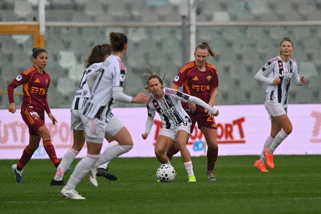 Football, Women, Italian Supercup, Juventus Turin - AS Roma
