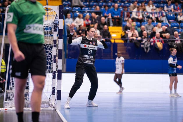 HSG Blomberg Lippe GER vs Chambray Touraine Handball FRA , Handball, EHF European League Women, Group Phase, 11 1 2026, Season 2025 2026, Lemgo Nicole Roth HSG Blomberg Lippe, 61 in defense Lemgo Phoenix Contact Arena Germany