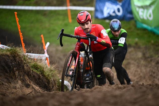 2026 Lloyds National Cyclo-cross Championships Picture by Olly Hassell SWpix.com SWpix.com - 11 01 2026 - Cycling - 2026 Lloyds National Cyclo-Cross Championships - Gypsies Green, South Shields, England - Elite Open, Cameron Mason (Alpecin Deceuninck) Copyright: x xSWpix.comx(t axPhotographyxHubxLtd)xOllyxHassell SWpix.comx SWP-3159-0400
