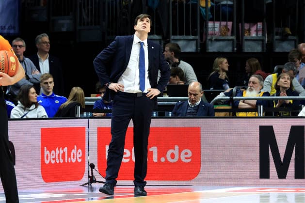 DEU, easyCredit BBL, ALBA vs MLP Academics Heidelberg, 11 01 2026, Uber Arena, Berlin, DEU, easyCredit BBL, ALBA vs MLP Academics Heidelberg, in the picture CHIEF TRAINER Pedro Calles ALBA Berlin nordphotoxGmbHx xEngler nph00076
