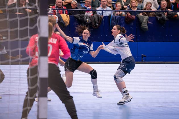 HSG Blomberg Lippe GER vs Chambray Touraine Handball FRA , Handball, EHF European League Women, Group Phase, 11 1 2026, Season 2025 2026, Lemgo Nuria Bucher HSG Blomberg Lippe, 21 in goal Lemgo Phoenix Contact Arena Germany