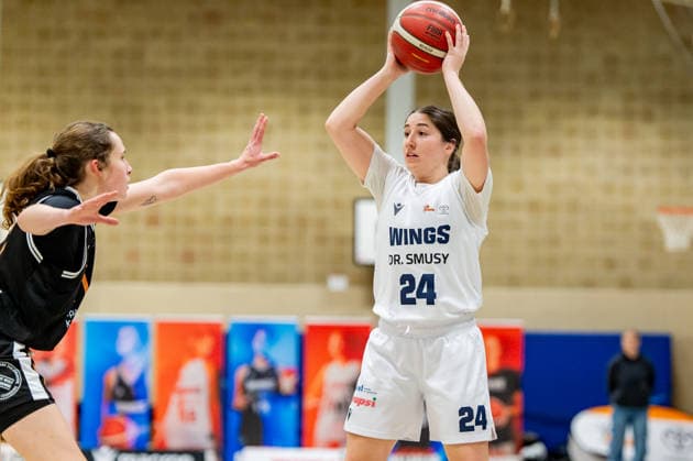 Kendra Parra Wings Leverkusen,No 24 DEU, Leverkusen, 11 01 2026 Basketball, Womens 2 Bundesliga North, Matchday 14, Wings Leverkusen Talents BonnRhöndorf