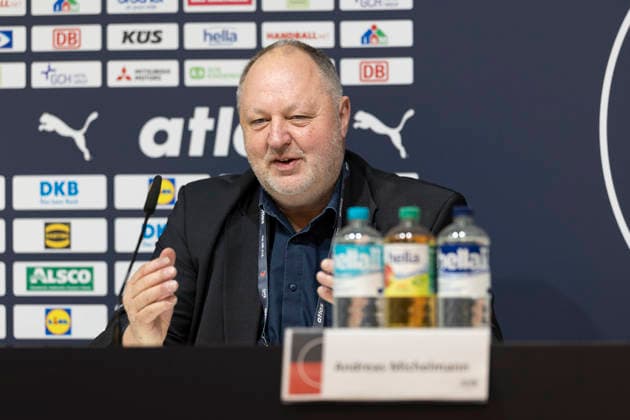 Men s Handball International Germany vs Croatia, 11 01 2026 HANNOVER, GERMANY JANUARY 11 Andresa Michelmann DHB President during the match between Men s Handball International Germany vs Croatia at ZAG Arena on January 11, 2026 in Hannover, Germany Copyright: xBEAUTIFULxSPORTS KennyxBeelex